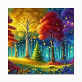 Fairy Forest 3 Canvas Print