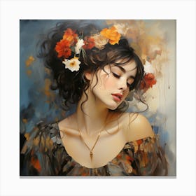 Beautiful Women Series 2 Canvas Print