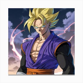 Dragon Ball Z Wallpaper 93 Canvas Print