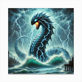 Maelstrom Storm Leviathan Converted Canvas Print