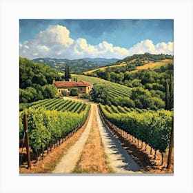 Winery 11 Canvas Print