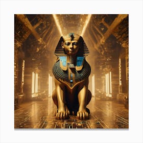 Egyptian Sphinx 6 Canvas Print