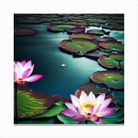 Lotus Flower 78 Canvas Print