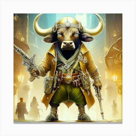 Bodyguard Buffalo No.1 Canvas Print