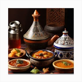 Moroccan Cuisine 1 Canvas Print