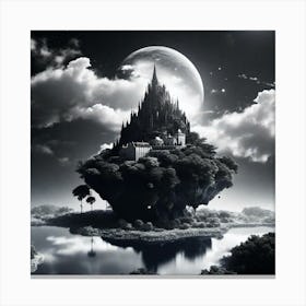 Castle In The Sky 41 Canvas Print