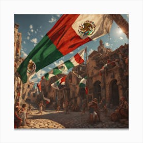 Mexico City Canvas Print