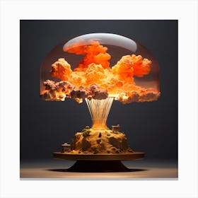 Atomic Bomb Canvas Print