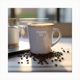 Coffee Cup 1 Canvas Print