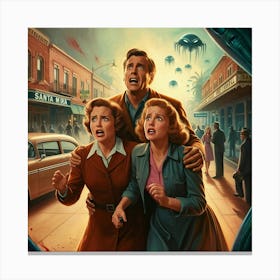 Invasion of The Body Snatcher Canvas Print