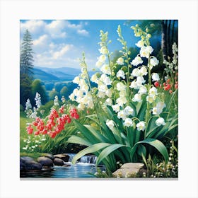 Lily Of The Valley 9 Canvas Print