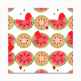 Watermelon Pattern 5 Canvas Print