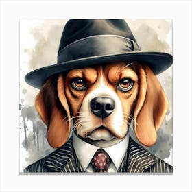 OGD- Original Gangster Dog~ Reimagined 7 Canvas Print