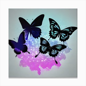 Butterfly Stock Videos & Royalty-Free Footage 4 Canvas Print
