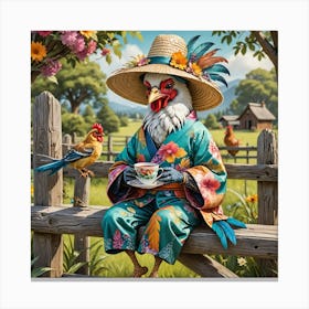 Chinese Chicken Canvas Print