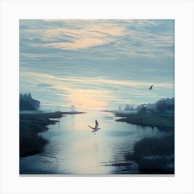 Dawn's Embrace Canvas Print