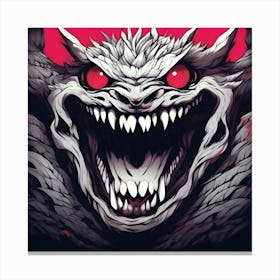 Demon Canvas Print