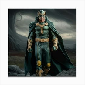 A Stunning And Dark Illustration Of Doctor Doom Th Jdt2nfwnrwcunqcxeccotg 9ytasf0asjciwkkch25ksg Canvas Print