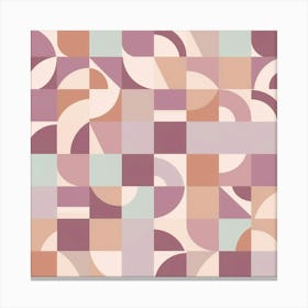 Abstract Geometric Pattern 51 Canvas Print