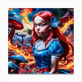 Alice In Wonderland 1 Canvas Print