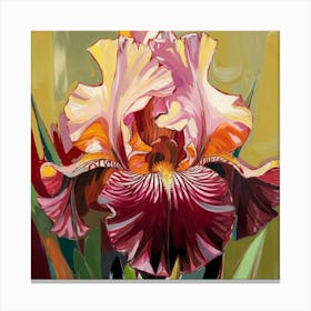 A Vibrant Image Iris Canvas Print