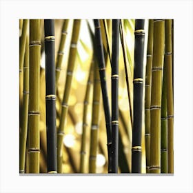 Bamboo Stalks — Stock Photo Canvas Print