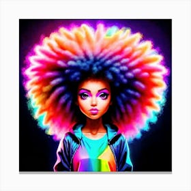 Afro Girl 1 Stampe su tela