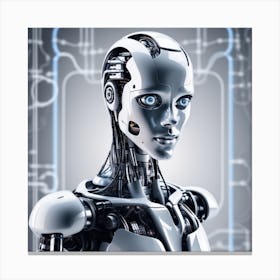 Cyborg 22 Canvas Print