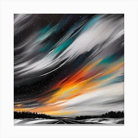 Aurora Road Canvas Print