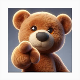 Teddy Bear 42 Canvas Print