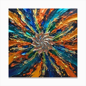 Abstract Painting 12 Canvas Print