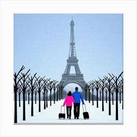 Paris Eiffel Tower 7 Canvas Print