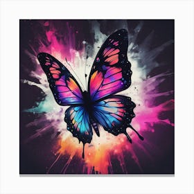 Butterfly Painting 313 Canvas Print