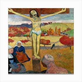 Christ On The Cross Canvas Print