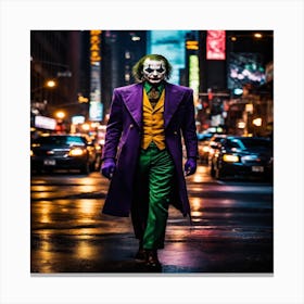 Joker Canvas Print