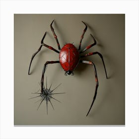 Spider Stock Videos & Royalty-Free Footage Canvas Print