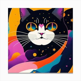 Cat 02 Canvas Print