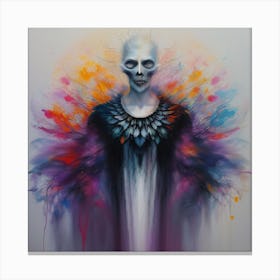 'The Skeleton' Canvas Print