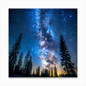 Milky Canvas Print