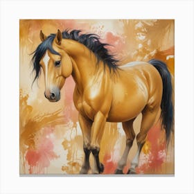 Horse Painting 1 Canvas Print