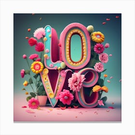 Love art Canvas Print