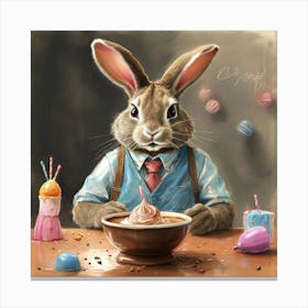 Easter Bunny 8 Canvas Print