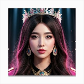 Royal Queen future Canvas Print