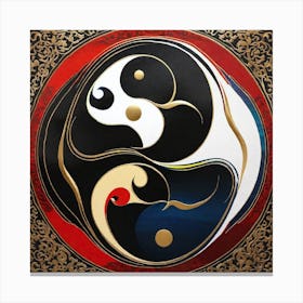 Yin Yang 65 Canvas Print