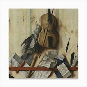 'Musical Instruments' Canvas Print