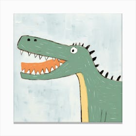 Crocodile Canvas Print