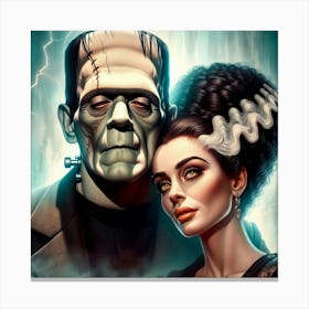 Frankenstein 3 Canvas Print