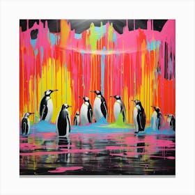 Penguins 5 Canvas Print