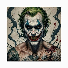 Joker 448 Canvas Print