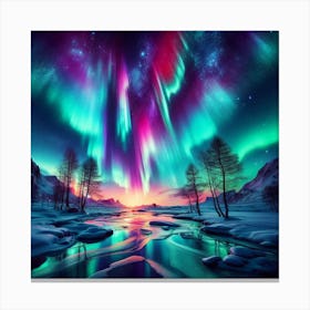 Auroras 3 Canvas Print